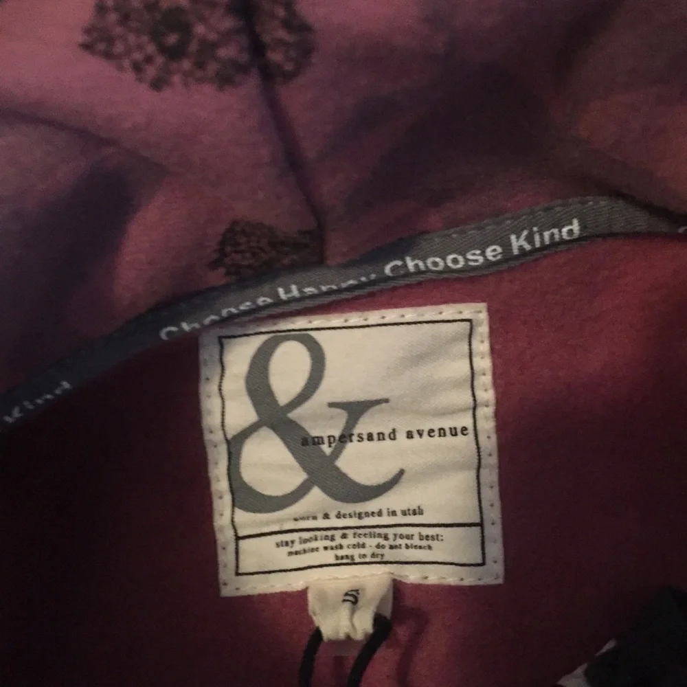 Ampersand Avenue Hoodie.  size S - Picture 4 of 8